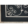 image:imageNourison Home Home amp Garden IndoorOutdoor Orange 10 x 13 Area Rug Easy Cleaning Non Shedding Bed Room Living Room Dining Room Kitchen 10x13Black