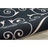 image:imageNourison Home Home amp Garden IndoorOutdoor Orange 10 x 13 Area Rug Easy Cleaning Non Shedding Bed Room Living Room Dining Room Kitchen 10x13Black