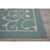 image:imageNourison Home Home amp Garden IndoorOutdoor Orange 10 x 13 Area Rug Easy Cleaning Non Shedding Bed Room Living Room Dining Room Kitchen 10x13Light Blue