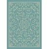image:imageNourison Home Home amp Garden IndoorOutdoor Orange 10 x 13 Area Rug Easy Cleaning Non Shedding Bed Room Living Room Dining Room Kitchen 10x13Light Blue