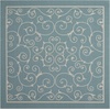 image:imageNourison Home Home amp Garden IndoorOutdoor Orange 10 x 13 Area Rug Easy Cleaning Non Shedding Bed Room Living Room Dining Room Kitchen 10x13Light Blue