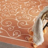 image:imageNourison Home Home amp Garden IndoorOutdoor Orange 10 x 13 Area Rug Easy Cleaning Non Shedding Bed Room Living Room Dining Room Kitchen 10x13Orange
