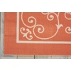 image:imageNourison Home Home amp Garden IndoorOutdoor Orange 10 x 13 Area Rug Easy Cleaning Non Shedding Bed Room Living Room Dining Room Kitchen 10x13Orange