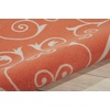 image:imageNourison Home Home amp Garden IndoorOutdoor Orange 10 x 13 Area Rug Easy Cleaning Non Shedding Bed Room Living Room Dining Room Kitchen 10x13Orange