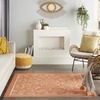 image:imageNourison Home Home amp Garden IndoorOutdoor Orange 10 x 13 Area Rug Easy Cleaning Non Shedding Bed Room Living Room Dining Room Kitchen 10x13Orange