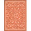 image:imageNourison Home Home amp Garden IndoorOutdoor Orange 10 x 13 Area Rug Easy Cleaning Non Shedding Bed Room Living Room Dining Room Kitchen 10x13Orange
