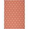 image:imageNourison Home Home amp Garden IndoorOutdoor Rust 79 x 1010 Area Rug Easy Cleaning Non Shedding Bed Room Living Room Dining Room Kitchen 8x11Rust