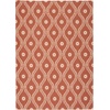 image:imageNourison Home Home amp Garden IndoorOutdoor Rust 79 x 1010 Area Rug Easy Cleaning Non Shedding Bed Room Living Room Dining Room Kitchen 8x11Rust