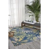 image:imageNourison Home Home amp Garden Ivory 53 x 75 Area Rug  Easy Clean Non Shedding Bed Room Living Room Dining Room Kitchen 5 x 8Blue