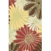 image:imageNourison Home Home amp Garden Ivory 53 x 75 Area Rug  Easy Clean Non Shedding Bed Room Living Room Dining Room Kitchen 5 x 8Green