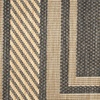 image:imageNourison Home Horizon IndoorOutdoor Black 3 x 5 Area Rug  Easy Clean Non Shedding Bed Room Living Room Dining Room Kitchen 3 x 5Charcoal