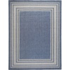 image:imageNourison Home Horizon IndoorOutdoor Black 3 x 5 Area Rug  Easy Clean Non Shedding Bed Room Living Room Dining Room Kitchen 3 x 5Denim