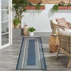 image:imageNourison Home Horizon IndoorOutdoor Black 3 x 5 Area Rug  Easy Clean Non Shedding Bed Room Living Room Dining Room Kitchen 3 x 5Denim