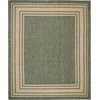 image:imageNourison Home Horizon IndoorOutdoor Black 3 x 5 Area Rug  Easy Clean Non Shedding Bed Room Living Room Dining Room Kitchen 3 x 5Green