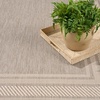 image:imageNourison Home Horizon IndoorOutdoor Black 3 x 5 Area Rug  Easy Clean Non Shedding Bed Room Living Room Dining Room Kitchen 3 x 5Grey