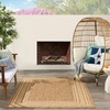 image:imageNourison Home Horizon IndoorOutdoor Black 3 x 5 Area Rug  Easy Clean Non Shedding Bed Room Living Room Dining Room Kitchen 3 x 5Natural