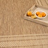 image:imageNourison Home Horizon IndoorOutdoor Black 3 x 5 Area Rug  Easy Clean Non Shedding Bed Room Living Room Dining Room Kitchen 3 x 5Natural