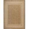 image:imageNourison Home Horizon IndoorOutdoor Black 3 x 5 Area Rug  Easy Clean Non Shedding Bed Room Living Room Dining Room Kitchen 3 x 5Natural