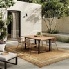 image:imageNourison Home Horizon IndoorOutdoor Black 3 x 5 Area Rug  Easy Clean Non Shedding Bed Room Living Room Dining Room Kitchen 3 x 5Natural