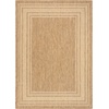 image:imageNourison Home Horizon IndoorOutdoor Black 3 x 5 Area Rug  Easy Clean Non Shedding Bed Room Living Room Dining Room Kitchen 3 x 5Natural