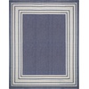 image:imageNourison Home Horizon IndoorOutdoor Black 3 x 5 Area Rug  Easy Clean Non Shedding Bed Room Living Room Dining Room Kitchen 3 x 5Navy