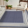 image:imageNourison Home Horizon IndoorOutdoor Black 3 x 5 Area Rug  Easy Clean Non Shedding Bed Room Living Room Dining Room Kitchen 3 x 5Navy