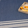 image:imageNourison Home Horizon IndoorOutdoor Black 3 x 5 Area Rug  Easy Clean Non Shedding Bed Room Living Room Dining Room Kitchen 3 x 5Navy