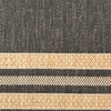 image:imageNourison Home Horizon IndoorOutdoor Charcoal 4 x 6 Area Rug  Easy Clean Non Shedding Bed Room Living Room Dining Room Kitchen 4 x 6