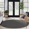 image:imageNourison Home Horizon IndoorOutdoor Green 5 x Round Area Rug  Easy Clean Non Shedding Bed Room Living Room Dining Room Kitchen 5 x RoundBlack
