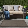 image:imageNourison Home Horizon IndoorOutdoor Green 5 x Round Area Rug  Easy Clean Non Shedding Bed Room Living Room Dining Room Kitchen 5 x RoundCharcoal