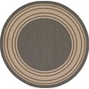 image:imageNourison Home Horizon IndoorOutdoor Green 8 x Round Area Rug  Easy Clean Non Shedding Bed Room Living Room Dining Room Kitchen 8 x RoundCharcoal