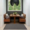 image:imageNourison Home Horizon IndoorOutdoor Grey 5 x 7 Area Rug  Easy Clean Non Shedding Bed Room Living Room Dining Room Kitchen 5 x 7Black