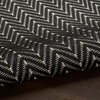 image:imageNourison Home Horizon IndoorOutdoor Grey 5 x 7 Area Rug  Easy Clean Non Shedding Bed Room Living Room Dining Room Kitchen 5 x 7Black