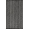 image:imageNourison Home Horizon IndoorOutdoor Grey 5 x 7 Area Rug  Easy Clean Non Shedding Bed Room Living Room Dining Room Kitchen 5 x 7Black