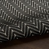 image:imageNourison Home Horizon IndoorOutdoor Grey 5 x 7 Area Rug  Easy Clean Non Shedding Bed Room Living Room Dining Room Kitchen 5 x 7Black