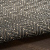 image:imageNourison Home Horizon IndoorOutdoor Grey 5 x 7 Area Rug  Easy Clean Non Shedding Bed Room Living Room Dining Room Kitchen 5 x 7Charcoal