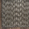 image:imageNourison Home Horizon IndoorOutdoor Grey 5 x 7 Area Rug  Easy Clean Non Shedding Bed Room Living Room Dining Room Kitchen 5 x 7Charcoal