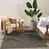 image:imageNourison Home Horizon IndoorOutdoor Grey 5 x 7 Area Rug  Easy Clean Non Shedding Bed Room Living Room Dining Room Kitchen 5 x 7Charcoal