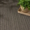image:imageNourison Home Horizon IndoorOutdoor Grey 5 x 7 Area Rug  Easy Clean Non Shedding Bed Room Living Room Dining Room Kitchen 5 x 7Charcoal
