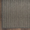 image:imageNourison Home Horizon IndoorOutdoor Grey 5 x 7 Area Rug  Easy Clean Non Shedding Bed Room Living Room Dining Room Kitchen 5 x 7Charcoal