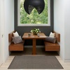 image:imageNourison Home Horizon IndoorOutdoor Grey 5 x 7 Area Rug  Easy Clean Non Shedding Bed Room Living Room Dining Room Kitchen 5 x 7Charcoal