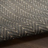 image:imageNourison Home Horizon IndoorOutdoor Grey 5 x 7 Area Rug  Easy Clean Non Shedding Bed Room Living Room Dining Room Kitchen 5 x 7Charcoal