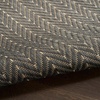 image:imageNourison Home Horizon IndoorOutdoor Grey 5 x 7 Area Rug  Easy Clean Non Shedding Bed Room Living Room Dining Room Kitchen 5 x 7Charcoal