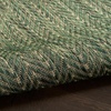 image:imageNourison Home Horizon IndoorOutdoor Grey 5 x 7 Area Rug  Easy Clean Non Shedding Bed Room Living Room Dining Room Kitchen 5 x 7Green