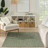 image:imageNourison Home Horizon IndoorOutdoor Grey 5 x 7 Area Rug  Easy Clean Non Shedding Bed Room Living Room Dining Room Kitchen 5 x 7Green
