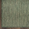 image:imageNourison Home Horizon IndoorOutdoor Grey 5 x 7 Area Rug  Easy Clean Non Shedding Bed Room Living Room Dining Room Kitchen 5 x 7Green
