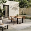 image:imageNourison Home Horizon IndoorOutdoor Grey 5 x 7 Area Rug  Easy Clean Non Shedding Bed Room Living Room Dining Room Kitchen 5 x 7Grey