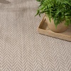 image:imageNourison Home Horizon IndoorOutdoor Grey 5 x 7 Area Rug  Easy Clean Non Shedding Bed Room Living Room Dining Room Kitchen 5 x 7Grey