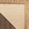 image:imageNourison Home Horizon IndoorOutdoor Grey 5 x 7 Area Rug  Easy Clean Non Shedding Bed Room Living Room Dining Room Kitchen 5 x 7Natural