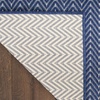 image:imageNourison Home Horizon IndoorOutdoor Grey 5 x 7 Area Rug  Easy Clean Non Shedding Bed Room Living Room Dining Room Kitchen 5 x 7Navy